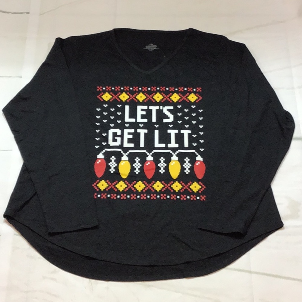 Women’s Adult Christmas Top Size 3X NWOT